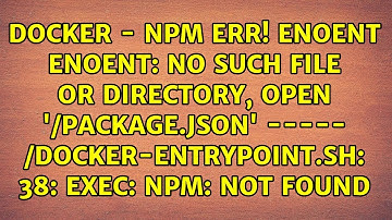 no such file or directory, open 