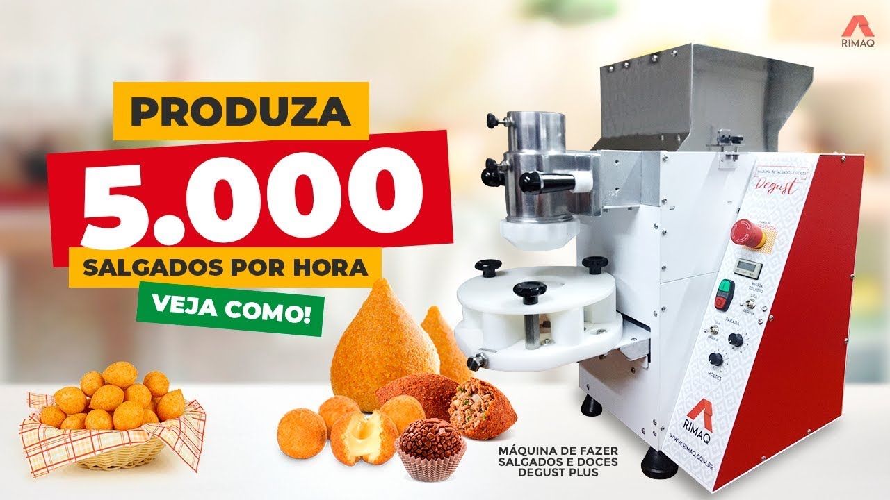 Featured image of post Maquina De Fazer Salgados Pequena As formadoras fazem o processo mais trabalhoso da produ o de doces e salgados