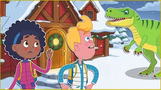Christmas Monster Hunts & Winter Songs for Kids | Dino at Santa’s Workshop, Yeti Hunt & More