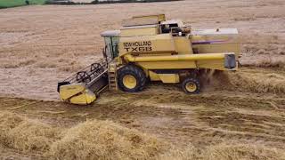 New Holland TX68 cutting barley near ballinadee