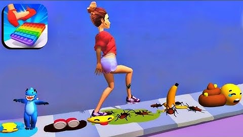 Tippy Toe All Levels Mobile Gameplay Walkthrough Android IOs Alltrailer Relaxing Video Epic Funny