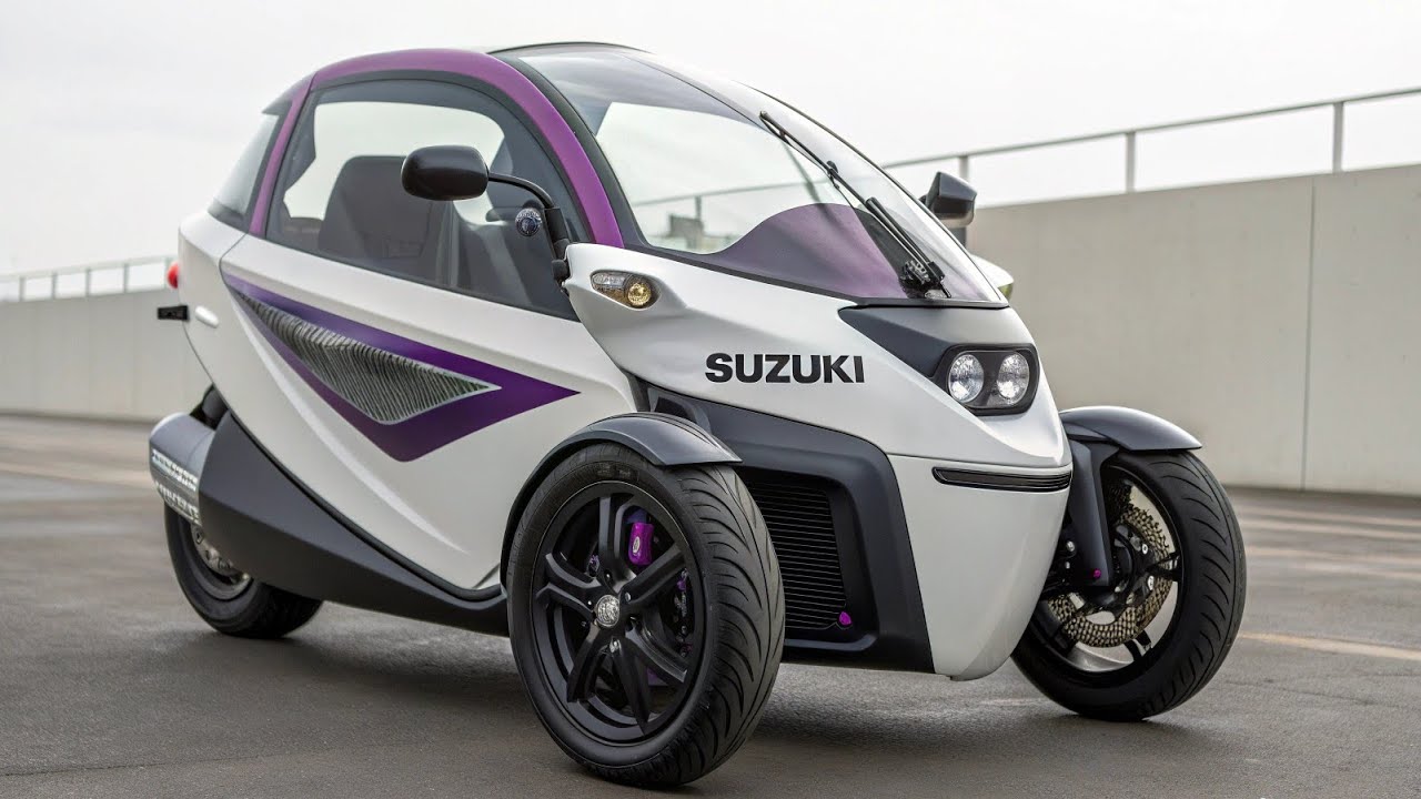 🚨 Самый футуристический в мире роскошный трехколесный мотоцикл | Концепт закрытого трехколесного ...