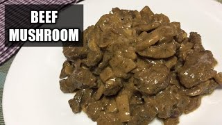 Beef Mushroom Recipe - Panlasang Pinoy