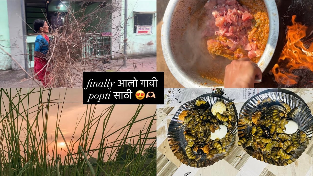 खूप मज्जा आली गाव म्हणजे सुख 😍🫶🏻|| ssaanniixx~official 