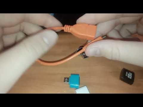 обзор переходника с SD карты на разьём USB | как сделать флэшку из ...