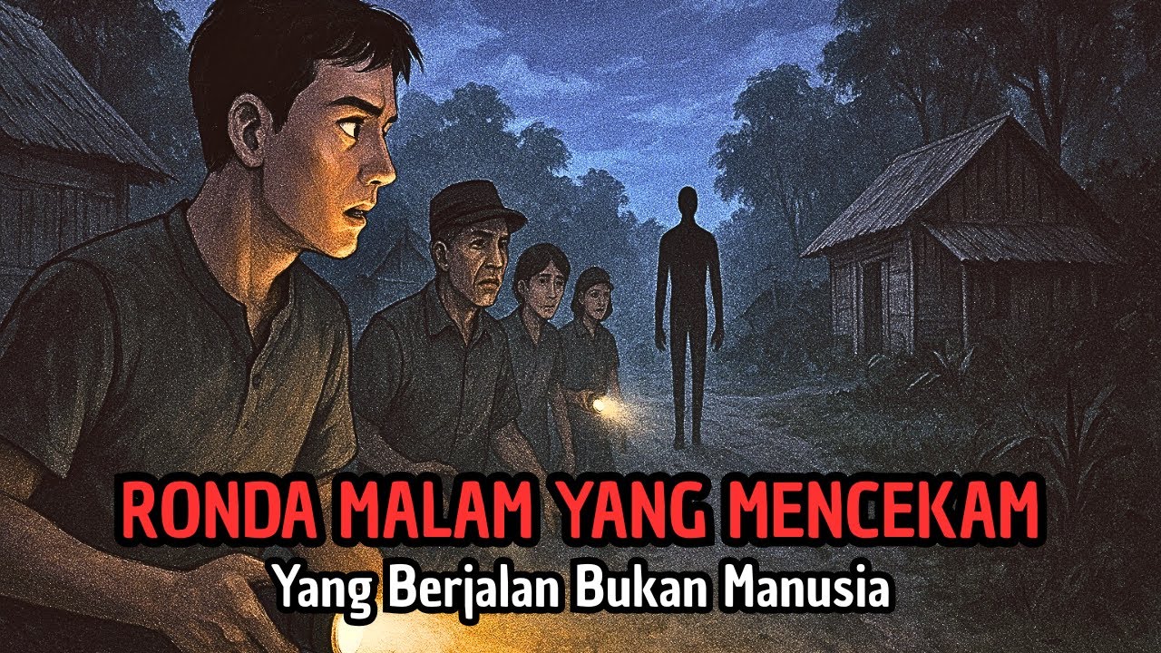 RONDA MALAM YANG MENCEKAM YANG BERJALAN BUKAN MANUSIA - CERITA HOROR MISTIS