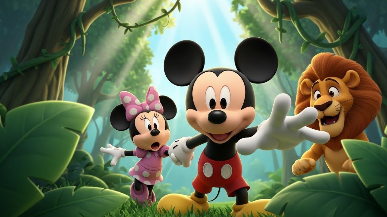 🦁 Mickey Saves Minnie! | Jungle Rescue Adventure 🌴