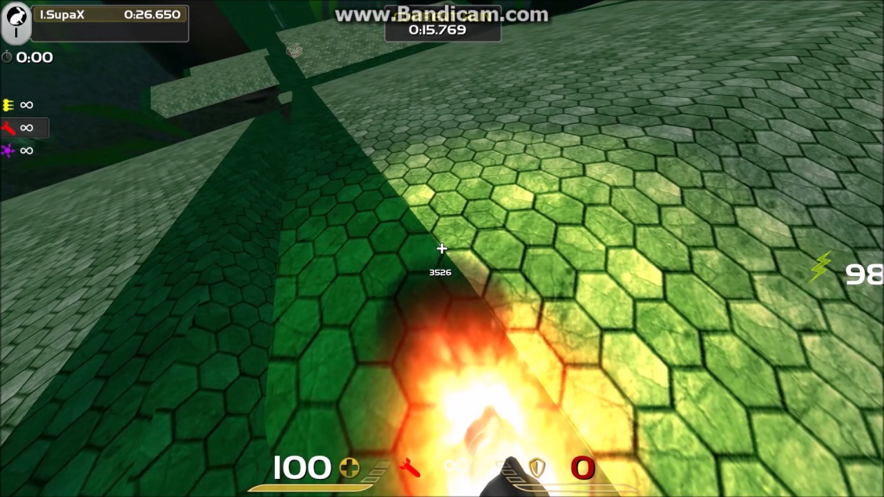 Quake Live - Race #1 (Time: 0:25:233) (Highest speed: 3973)