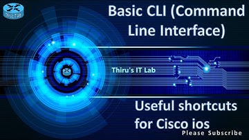 Basic CLI Command Line Interface useful shortcuts for Cisco ios
