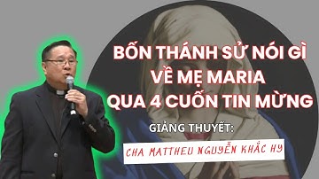 Vai Trò Của Mẹ Maria Trong Chương Trình Cứu Chuộc - Cha Mattheu Nguyễn Khắc Hy