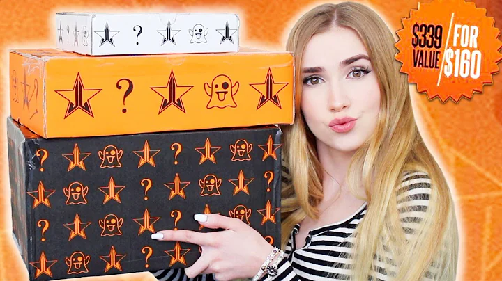 Unboxing Jeffree Star Mystery Boxes!! AND.. doing ...