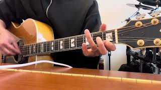 風待ち grape vine カバー 使用ギター:guild F50