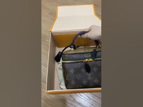 Unbox túi LV vanity authentic mua gần 70tr 