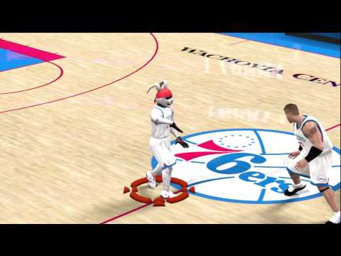 NBA 2k10 - Michael Jackson Impersonated By Hip Hop Bunny
