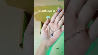 Under 100 😍 #ecommerce #jewelrypackaging #youtubeshorts #order #gift #smallbusiness #meesho #girl