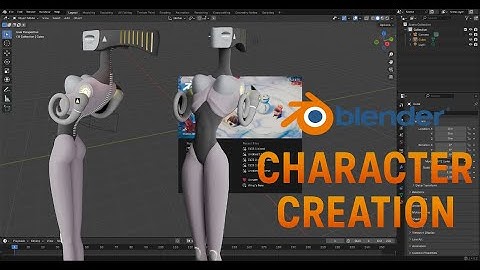 Cartoon-Style Sci-Fi Character in Blender | Stylized 3D Modeling Process