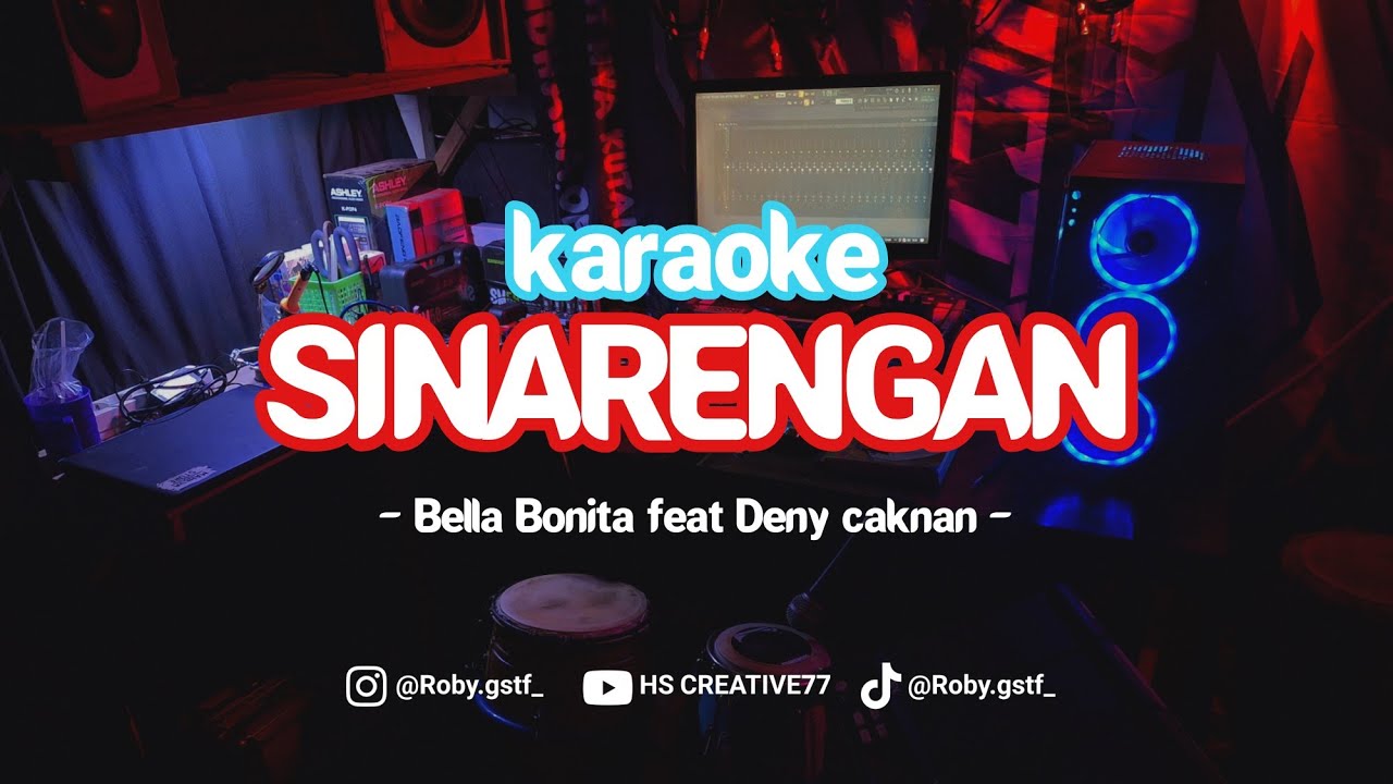YANG LAGI TRENDING!! SINARENGAN - Bella Bonita feat Deny caknan KARAOKE VERSION!!