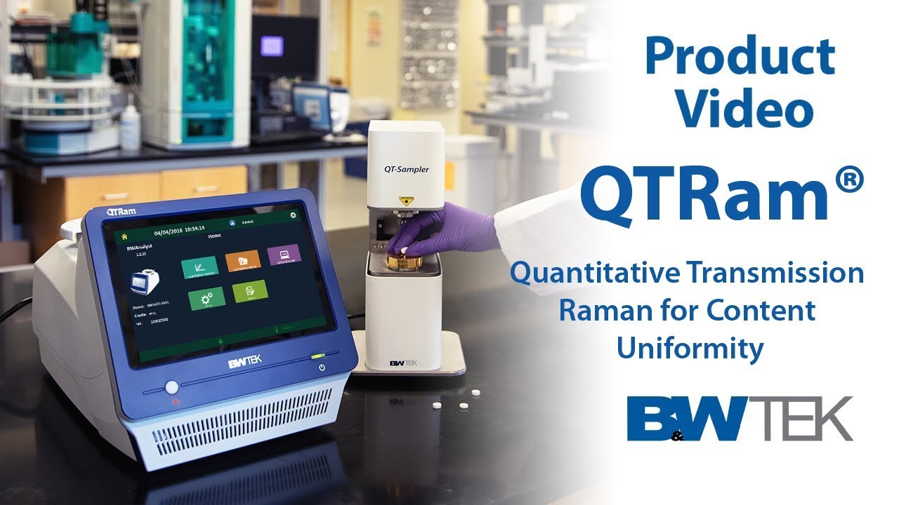 The QTRam for Pharmaceutical Content Uniformity from B&W Tek YouTube