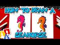 How To Draw A Cute Baby Seahorse