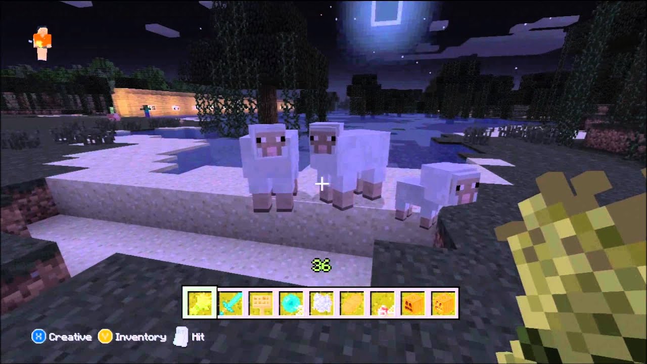 MineCraft Xbox 360 How To Make A Baby YouTube