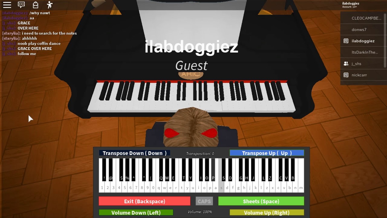 Roblox Piano Ashe Moral Of The Story Youtube