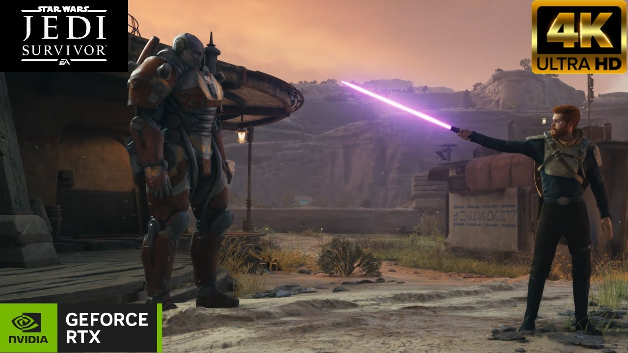 [Star Wars Jedi: Survivor] | Cal First Encounter With Rayvis Leader Of Bedlam Raiders Scene 4K 60FPS