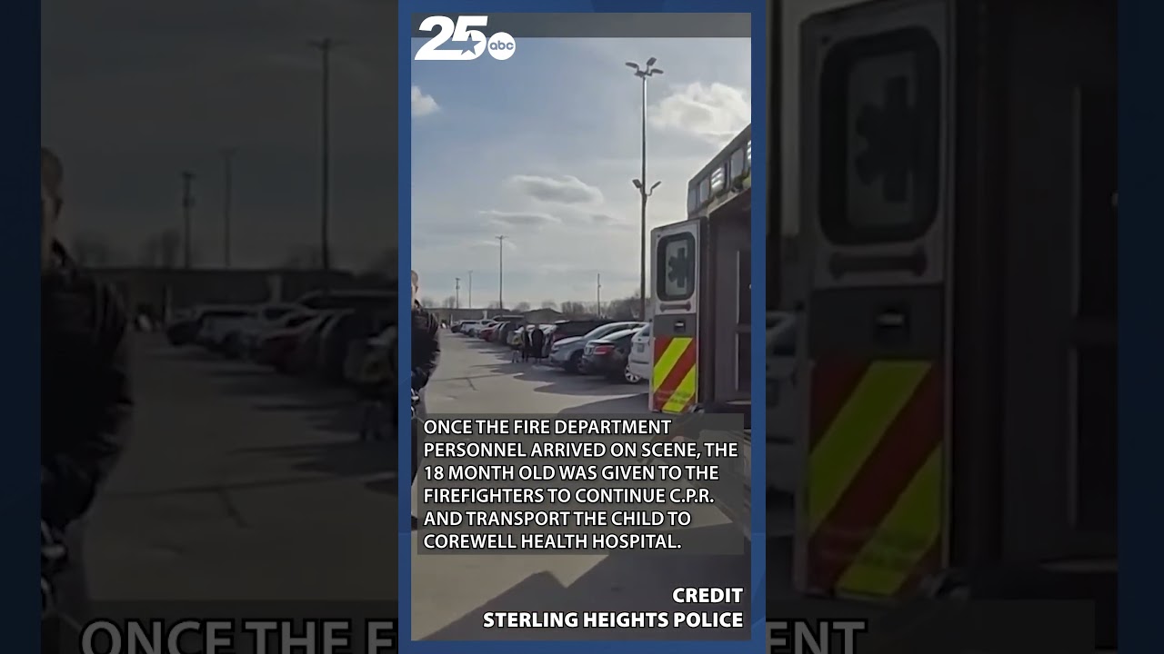 Heroic Officer Saves 18-Month-Old's Life with Quick Actions! Must-Watch Rescue Story!