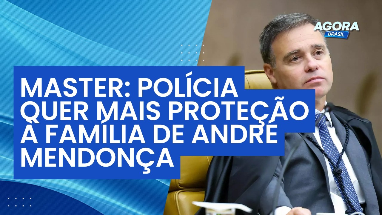 Segurança de André Mendonça, policia sugere proteção para a família de ministro | Agora Brasil