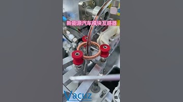 Electric Car Mutual Inductance Transformer Fully Automatic Toroidal Bobbin Coil Winding Machine