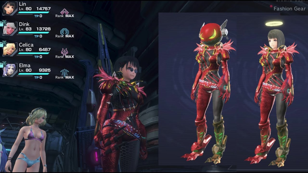 Xenoblade Chronicles X Definitive Edition All Helmets Shown on Lin