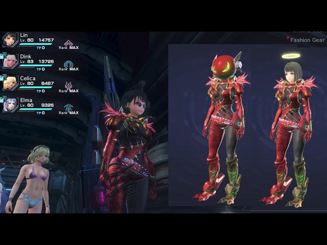 Xenoblade Chronicles X Definitive Edition All Helmets Shown on Lin