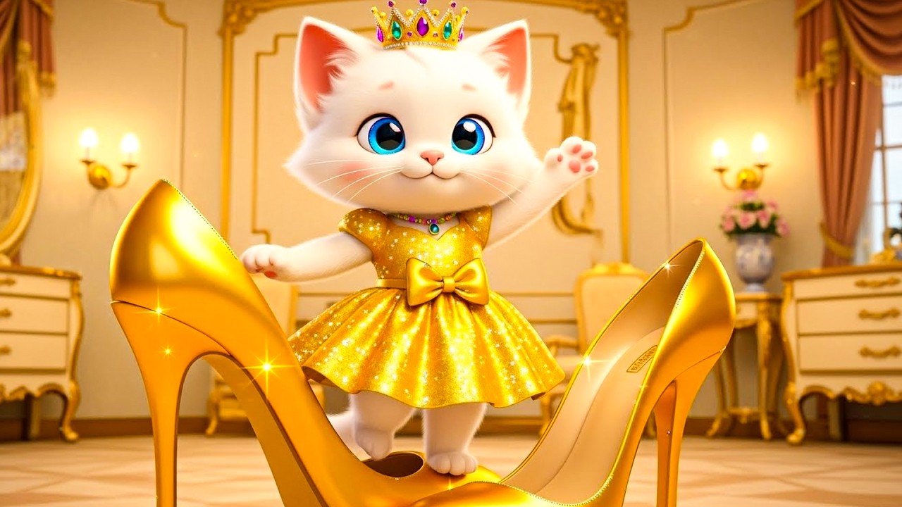 Complete Version 🐾 Cute Kitten Doing Makeup For The First Time  Meow Fashion Show 🐱💄 