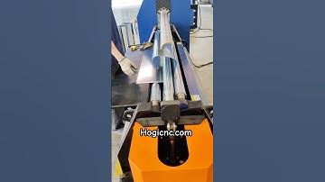 Hogi Full servo motor cnc metal sheet 4 roller plate rolling machine for air tank cylinder duct
