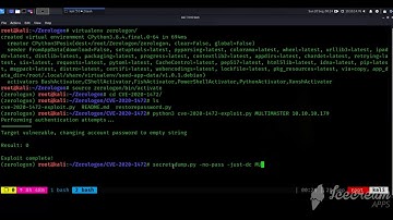 ZeroLogon Exploit - (CVE-2020-1472)