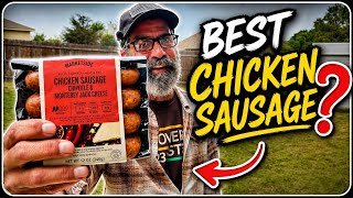 Marketside Chicken Sausage — Best One Yet? 🔥 Chipotle & Monterey Jack Taste Test!
