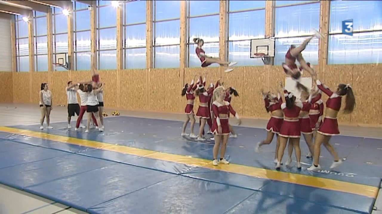 Cheerleading : les pom pom girls de Lormont à l'entraînement 