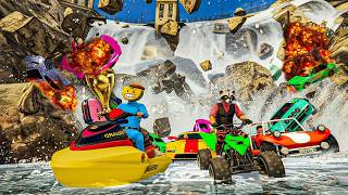 EL ÚLTIMO EXPLOTA CON COCHES ALEATORIOS!! VICTORIA EXTREMA! - GTA 5 ONLINE