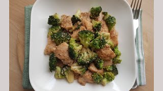 Repas facile et rapide / Poulet au brocoli وجبة سهلة و سريعة / دجاج بالبروكلي