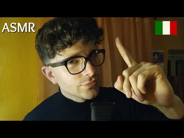 A Personal Italian Lesson with Professor Massimo - ASMR MALE