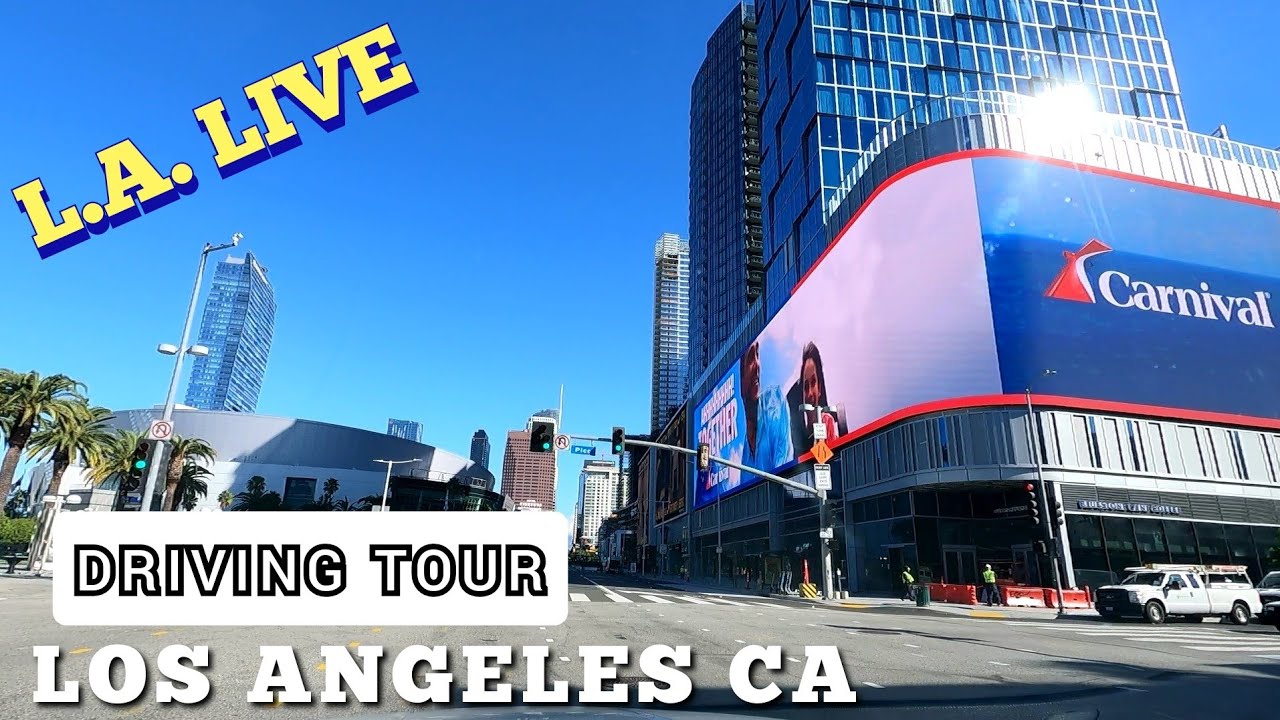 DRIVING TOUR Los Angeles Ca 🎥🚙 YouTube