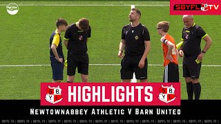 Newtownabbey Athletic v Barn United - Under 14 Fifth Divisional Cup Final - May 2023