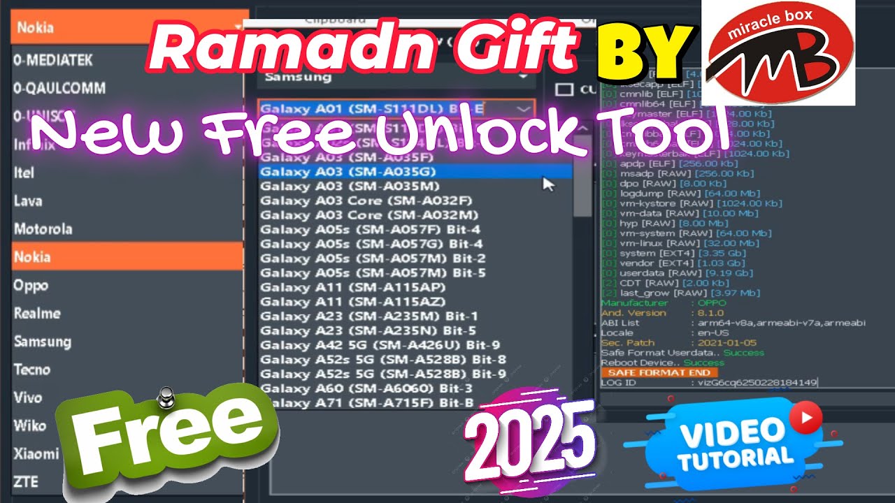 BFT Tool V1.7 - World's First Auto Update |Unlock & Repair Any Phone Free| Miracle Team Ramadan Gift