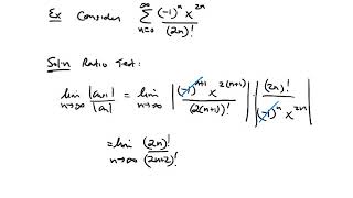Calculus: Practice with Radius and Interval of Convergence of Power Series