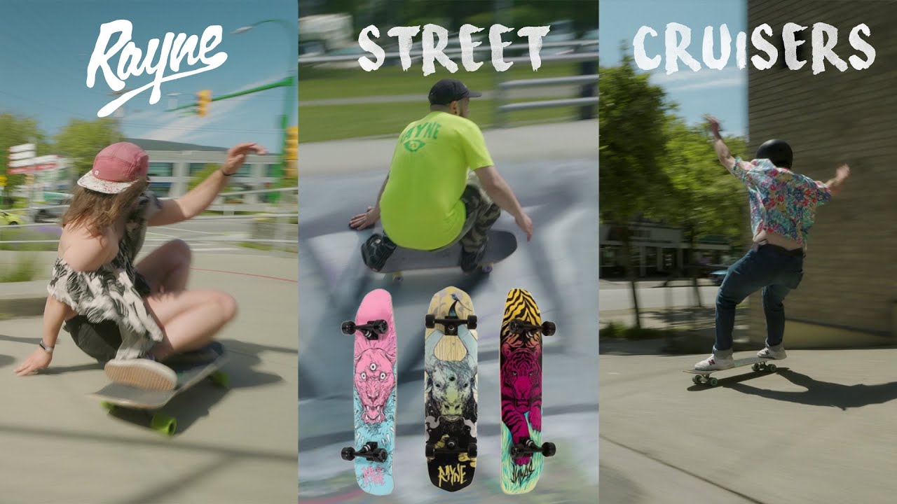 Rayne Longboards - Street Cruisers - YouTube