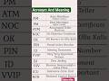 Acronyms #english #education #vocabulary