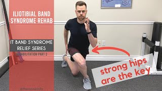 IT Band Syndrome RELIEF - REHAB PROGRAM part 2 - Strength is the answer!