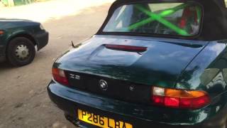 bmw z3 roll cage painted and seats in Bmw Roll Bars Z3