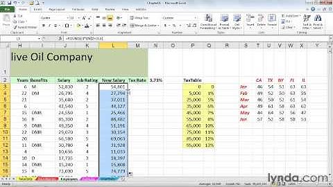 Copying data or formulas down a column instantly Excel training video