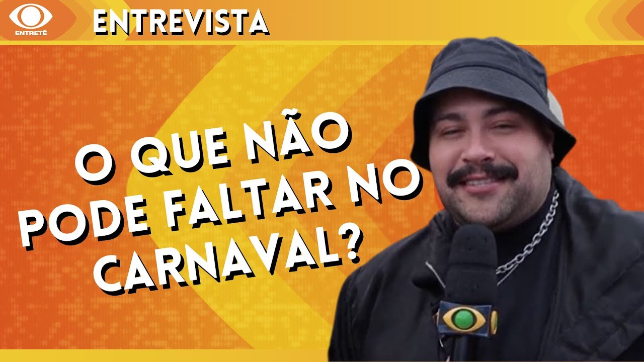 Tiago Abravanel conta o que não pode faltar no Carnaval: “Ousadia”