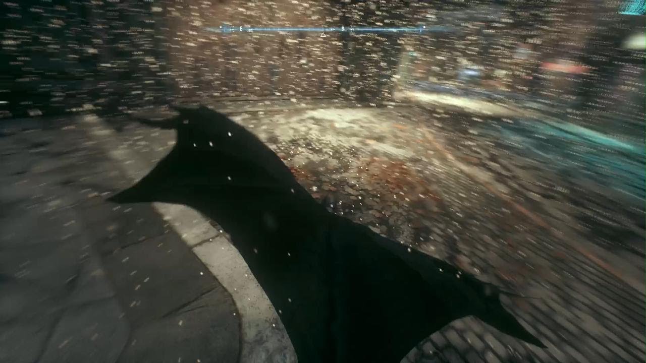 BATMAN: ARKHAM KNIGHT I HAD I FLYING WEIRD GLITCH